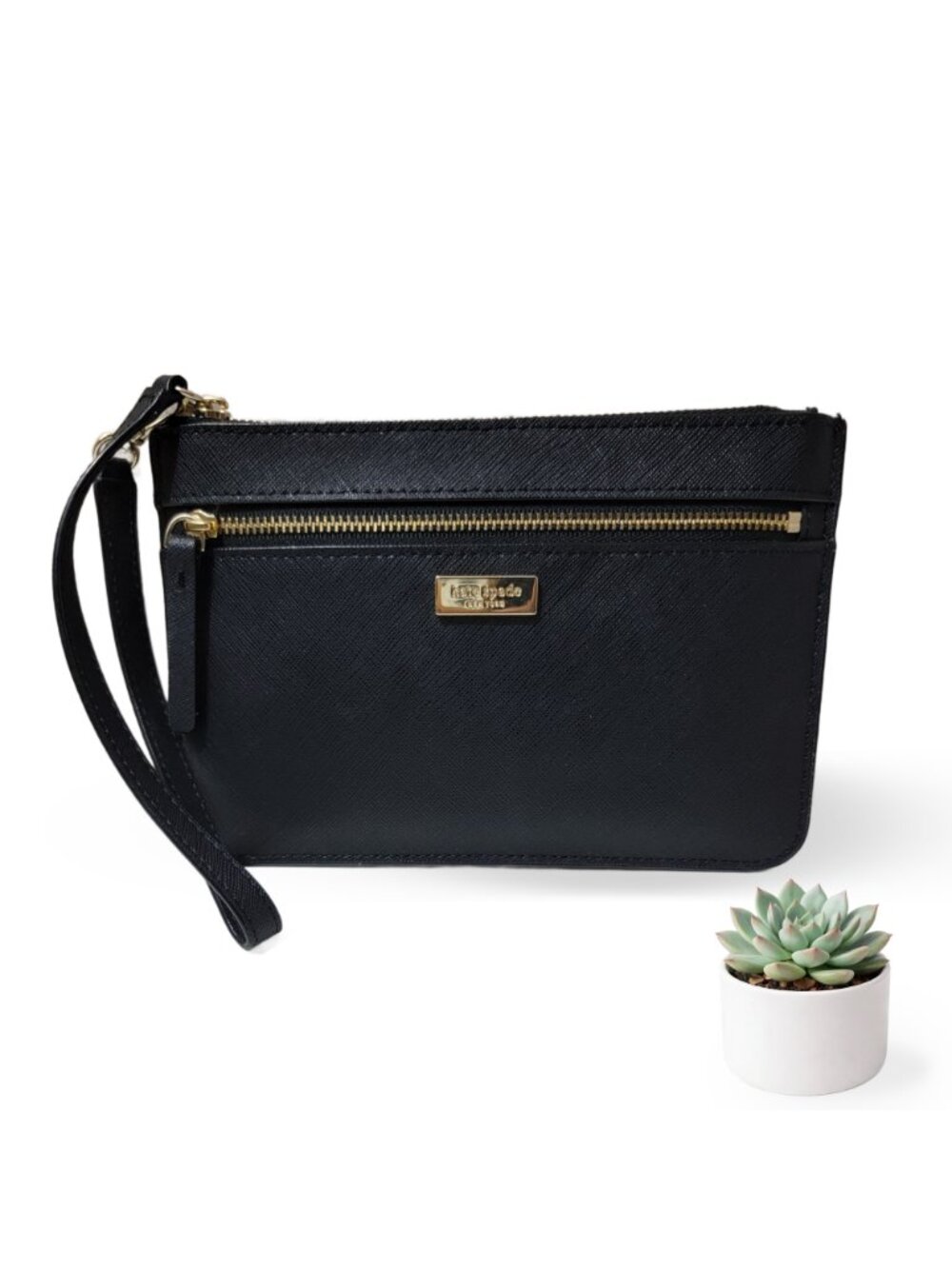 Kate Spade Laurel Way Tinie Saffiano Wristlet / Clutch